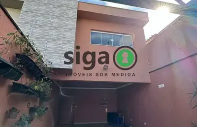 Sobrado novo decorado ? 4 quartos, gourmet e 4 vagas no parque são domingos