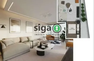 Apto à venda com 176m², com 3 suites, 2 vagas na vila olímpia, no contrapiso, recém entregue