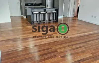 Apartamento 92m² para locação com 1 dormitorios sendo suite no coração do itaim