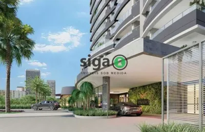 Apartamento  á venda com 3 quartos no brooklin  - são paulo