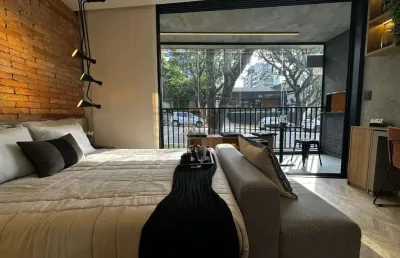 Apartamento com 1 quarto à venda na rua coronel dulcídio, 915, batel, curitiba por r$ 605.000