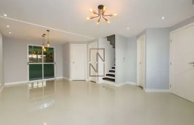 Casa em condomínio fechado com 3 quartos à venda na rua padre josé martini, 521, santa felicidade, curitiba por r$ 735.000