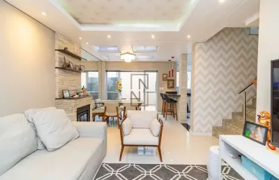 Casa em condomínio fechado com 3 quartos à venda na rua josé zaleski, 1502, capão raso, curitiba por r$ 790.000