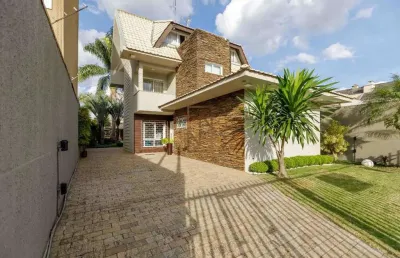 Casa em condomínio fechado com 4 quartos à venda na rua uniflor, 180, centro, pinhais por r$ 1.750.000