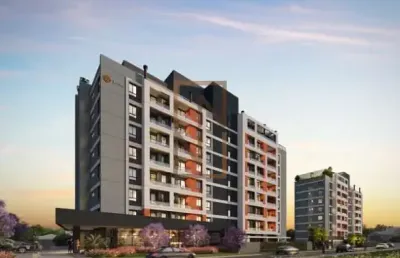 Apartamento com 2 quartos à venda na avenida da república, 7710, portão, curitiba por r$ 1.028.180