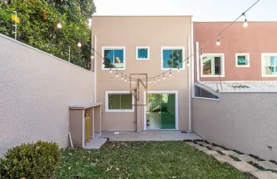 Casa em condomínio fechado com 3 quartos à venda na rua coronel carlos bardelli, 190, cajuru, curitiba por r$ 837.000