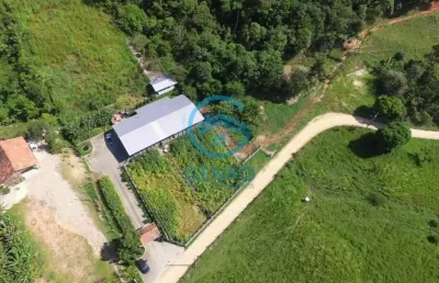 Sítio com lagoa e terreno de 100.000m² (10 hectares) à venda em tijucas/sc