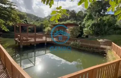 Sitio encantador com vista para a serra do tabuleiro com terreno de 15 hectares à venda em santo amaro da imperatriz/sc