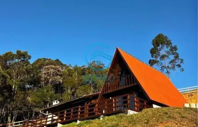 Casa de campo em meio a natureza com terreno de 2.000m² à venda em canelinha/sc