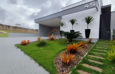 Casa térrea em condomínio fechado com piscina e área gourmet mogi mirim