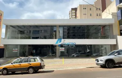 Loja para locação com 452 m² na região das clinicas, rua jorge velho - londrina