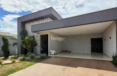 Casa alto padrão, 3 quartos 1 suíte com closet, em  bairro são francisco 1, senador canedo/go