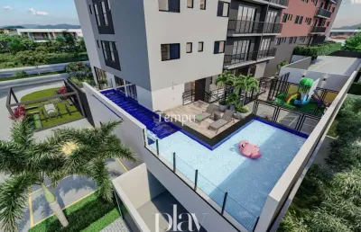Play residence - lançamento apartamento alto padrão, play residence, 2 quartos 1 suíte, parque amazonia - goiânia-go