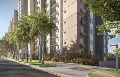 Apartamento na planta a venda com 2q e varanda perto do shopping plaza doro
