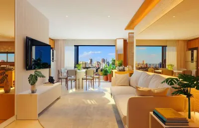 Apartamento de alto padrão 3 suítes na planta, parque amazonia