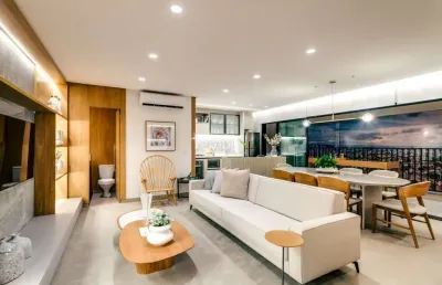 Apartamento na planta de alto padrão, setor jardim america
