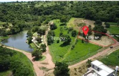 Terra santa monte sião - terreno em condomínio monte sião - terra santa cidade do lazer, 1.582,04 m², ao lado do lago, trindade - go