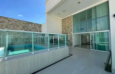Chateau marista - cobertura duplex chateau marista, 436,03 m²,  em setor marista, goiânia/go
