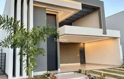 Casa em condomínio fechado com 3 quartos à venda na Alameda Bélgica, Terras Alpha Residencial 1, Senador Canedo