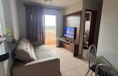 Condominio spazio gran parc - aluguel apartamento 2 quartos 1 suite, mobiliado, condomínio spazio gran parc, bela vista, aparecida de goiânia