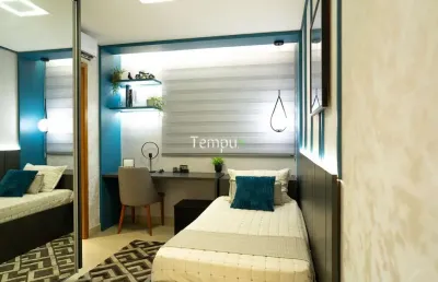 Lake house residence - apartamento alto padrão, parque amazonia, vista livre, andar alto, 3 suítes