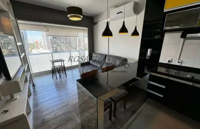 Apartamento com 1 quarto para alugar na Rua Henri Dunant, Santo Amaro, São Paulo