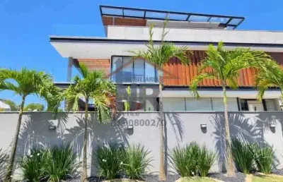 Casa em condomínio fechado com 5 quartos à venda na estrada vereador alceu de carvalho, vargem grande, rio de janeiro, 400 m2 por r$ 5.500.000