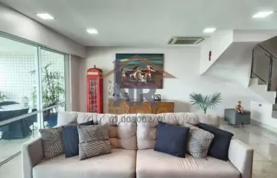 Cobertura com 5 quartos à venda na rua dos jacarandás, barra da tijuca, rio de janeiro, 352 m2 por r$ 3.900.000
