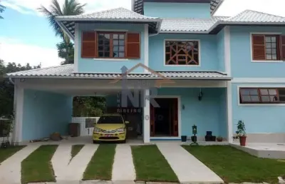 Casa em condomínio fechado com 4 quartos à venda na estrada do quitite, jacarepaguá, rio de janeiro, 277 m2 por r$ 2.000.000