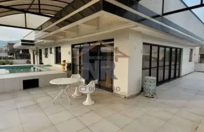Cobertura com 4 quartos à venda na avenida glaucio gil, recreio dos bandeirantes, rio de janeiro, 389 m2 por r$ 1.450.000