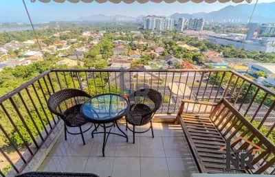 Apartamento com 3 quartos à venda na rua guimarães rosa, barra da tijuca, rio de janeiro, 107 m2 por r$ 1.890.000