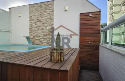 Cobertura com 3 quartos à venda na rua joaquim pinheiro, freguesia (jacarepaguá), rio de janeiro, 160 m2 por r$ 1.280.000
