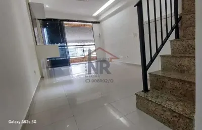 Cobertura com 3 quartos à venda na rua comandante rúbens silva, freguesia (jacarepaguá), rio de janeiro, 175 m2 por r$ 815.000