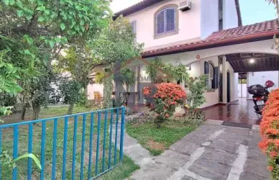 Casa em condomínio fechado com 3 quartos à venda na rua fritz feigl, jacarepaguá, rio de janeiro, 273 m2 por r$ 1.580.000