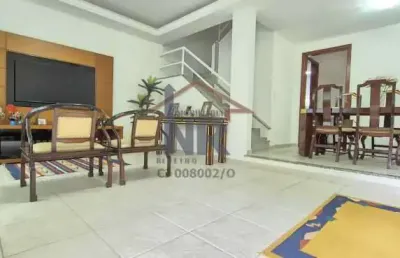 Casa em condomínio fechado com 3 quartos à venda na rua aricurana, anil, rio de janeiro, 144 m2 por r$ 890.000