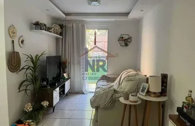 Apartamento com 3 quartos à venda na rua retiro dos artistas, pechincha, rio de janeiro, 79 m2 por r$ 340.000