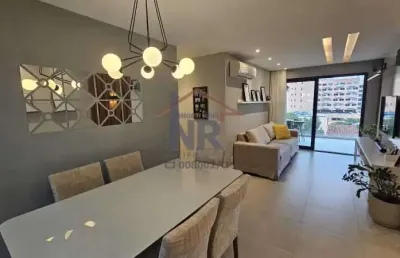 Apartamento com 3 quartos à venda na estrada do bananal, freguesia (jacarepaguá), rio de janeiro, 102 m2 por r$ 870.000