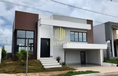 Cond. primor das torres: linda casa à venda, 213,93m², 3 suítes, recém construída, condomínio primo