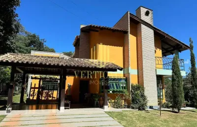 Casa/ sobrado à venda, 2.140m² de área total do terreno - jardim da mata, chapada dos guimarães, mt