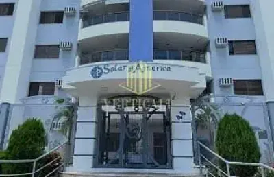 Edifício solar d’ américa, apartamento à venda, 153m², 3 quartos c/1 suite, jardim américas, cuiabá