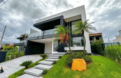 Casa com 4 dormitórios à venda, 255 m² por r$ 2.700.000,00 - cyrela landscape seminario - gravataí/rs