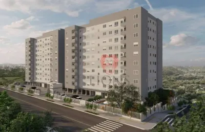Apartamento à venda, 56 m² por r$ 301.341,42 - passo das pedras - gravataí/rs