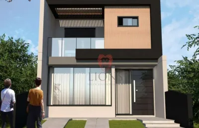 Sobrado com 3 dormitórios à venda, 126 m² por r$ 750.000,00 - passo das pedras - gravataí/rs