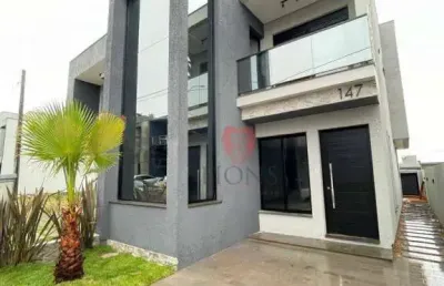 Sobrado à venda, 137 m² por r$ 880.000,00 - jansen - gravataí/rs