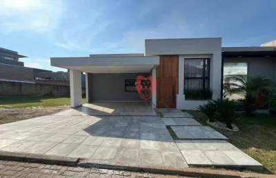 Casa com 3 dormitórios à venda, 134 m² por r$ 825.000,00 - reserva do arvoredo - gravataí/rs