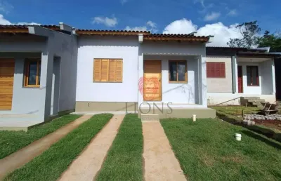 Casa com 2 dormitórios à venda, 45 m² por r$ 219.000,00 - neópolis - gravataí/rs