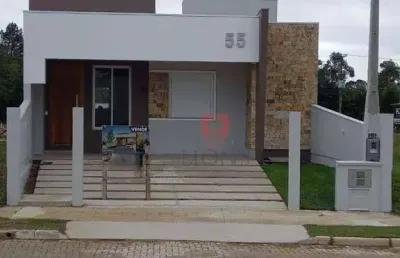 Casa com 3 dormitórios à venda, 105 m² por r$ 659.600,00 - garden ville - gravataí/rs