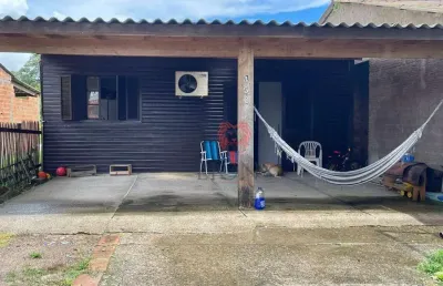 Casa com 2 dormitórios à venda, 90 m² por r$ 191.000,00 - cohab b - gravataí/rs