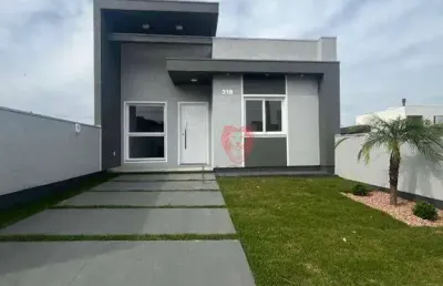Casa com 3 dormitórios à venda, 81 m² por r$ 490.000,00 - reserva bela vista - gravataí/rs