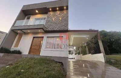 Sobrado à venda, 110 m² por r$ 989.000,00 - villa lucchesi - gravataí/rs